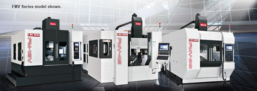 CNC 5-Axis Gantry Type Machining Center FMV Series model shown