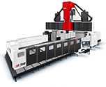 CNC Cross Rail Bridge Type 5-Face Machining Center MVP Series