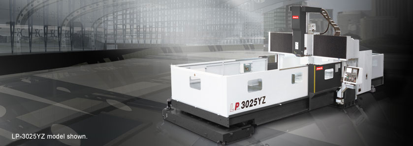CNC Bridge Type Vertical Machining Center LP-4021 series model shown